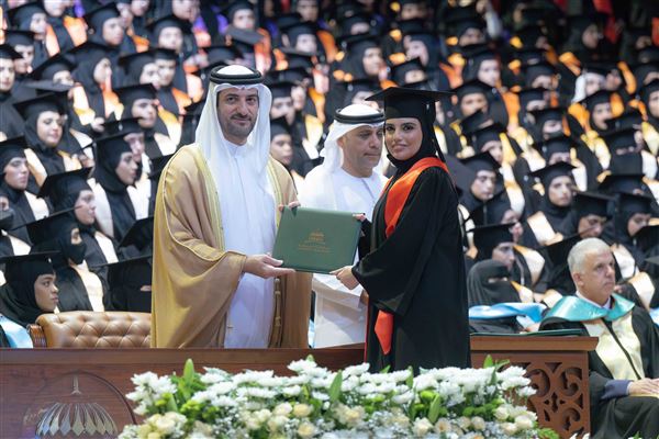 Sultan bin Ahmed attends UOS Fall 2024 Female Graduation Ceremony