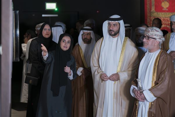 سلطان بن أحمد القاسمي يشهد افتتاح معرض 