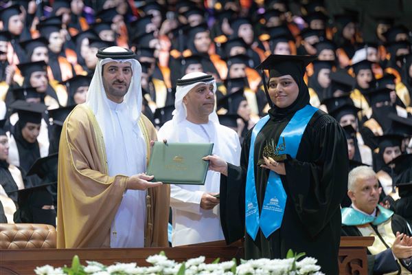 Sultan bin Ahmed attends UOS Fall 2024 Female Graduation Ceremony