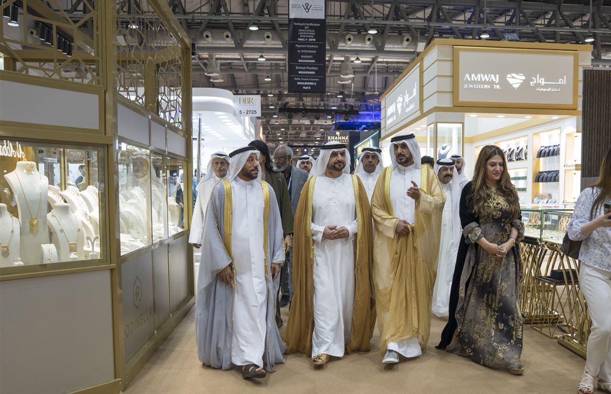 Abdullah bin Salem inaugurates Watch & Jewelry Show