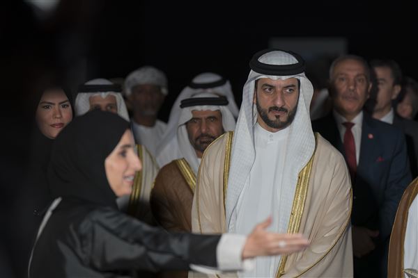 سلطان بن أحمد القاسمي يشهد افتتاح معرض 