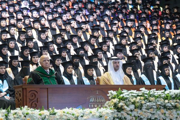 Sultan bin Ahmed attends UOS Fall 2024 Female Graduation Ceremony