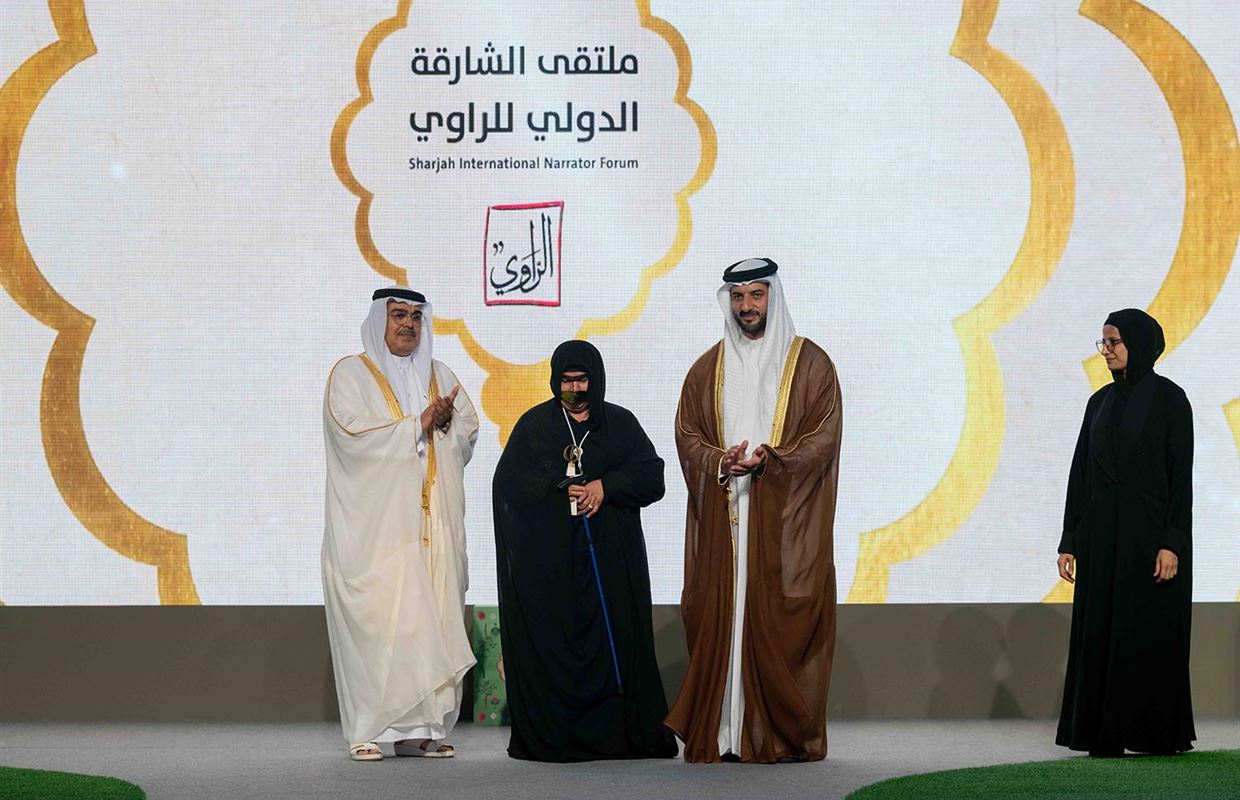 سلطان بن أحمد القاسمي يفتتح فعاليات الدورة الـ 23 لملتقى الشارقة الدولي للراوي