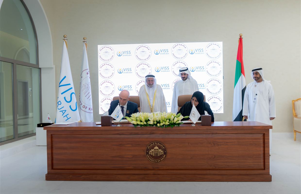 Sharjah Ruler witnesses MoU signing between UOK, Victoria School