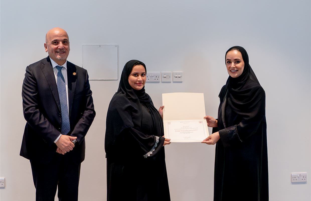 New Graduates of SGMB-AUS Diploma Program in Govt Communication Honoured