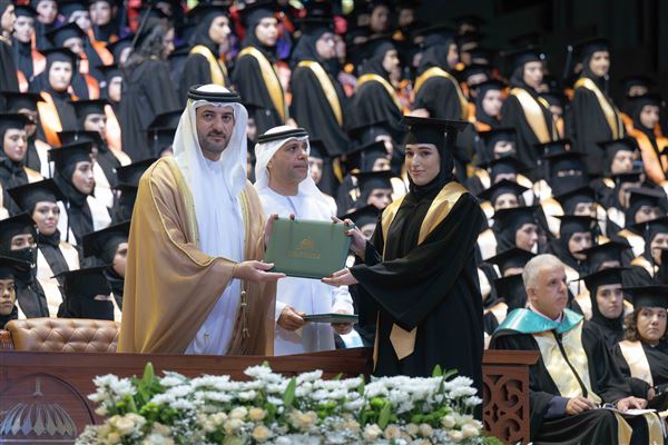 Sultan bin Ahmed attends UOS Fall 2024 Female Graduation Ceremony