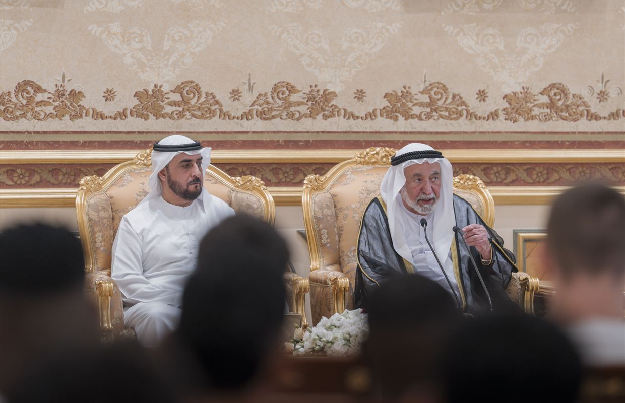 Sharjah Ruler receives Asian champions, grants team AED20mn reward