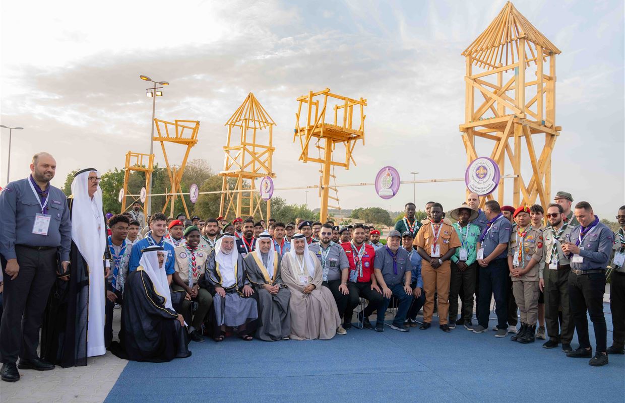 SHARJAH RULER INAUGURATES NEW BUILDING FOR SHARJAH SCOUT MISSION