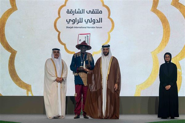 سلطان بن أحمد القاسمي يفتتح فعاليات الدورة الـ 23 لملتقى الشارقة الدولي للراوي