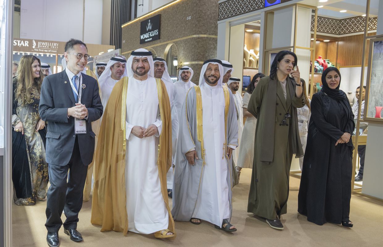 Abdullah bin Salem inaugurates Watch & Jewelry Show
