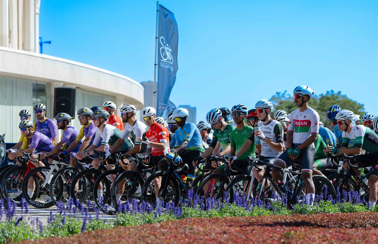 Salem bin Abdulrahman attends launch of 10th Sharjah Cycling Tour