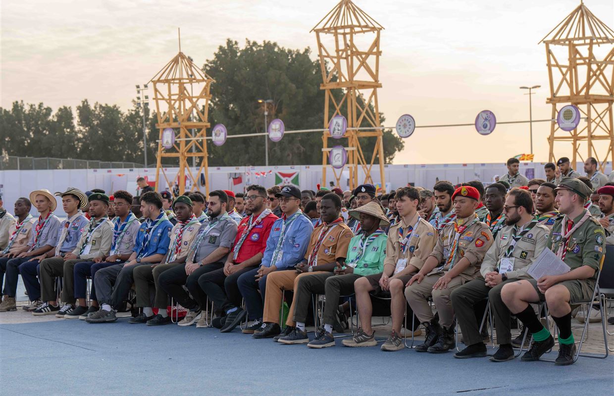 سلطان القاسمي يفتتح المبنى الجديد لمفوضية كشافة الشارقة ويشهد انطلاق فعاليات اللقاء الكشفي الدولي العاشر