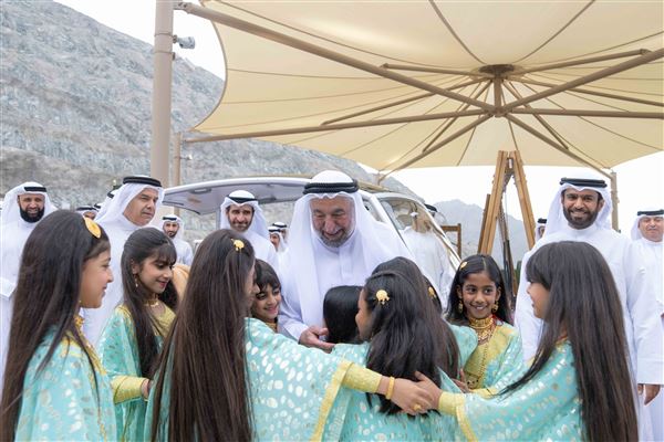 Sharjah Ruler inaugurates Hanging Gardens in Kalba