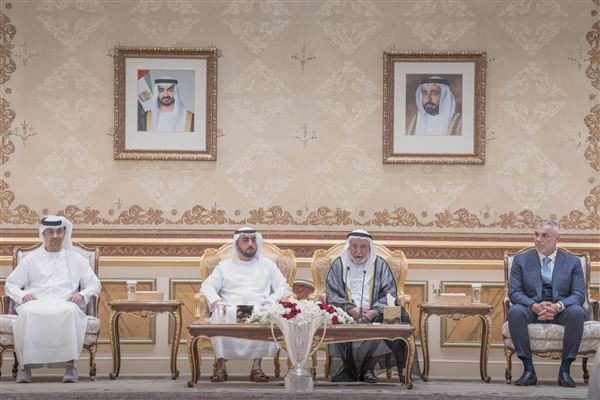 Sharjah Ruler receives Asian champions, grants team AED20mn reward