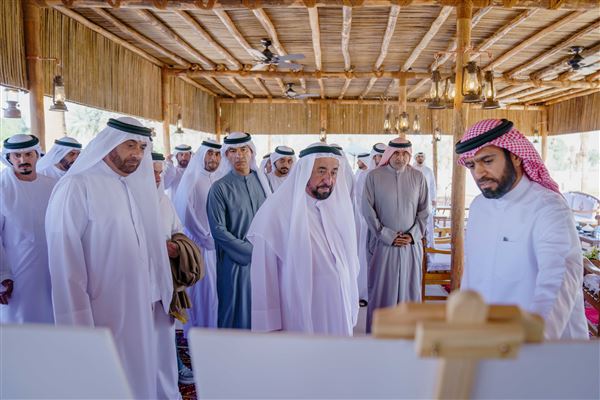 Sharjah Ruler inspects restoration work in Shariat Al Dhaid