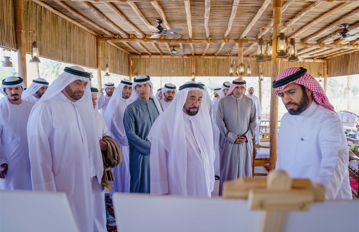 Sharjah Ruler inspects restoration work in Shariat Al Dhaid