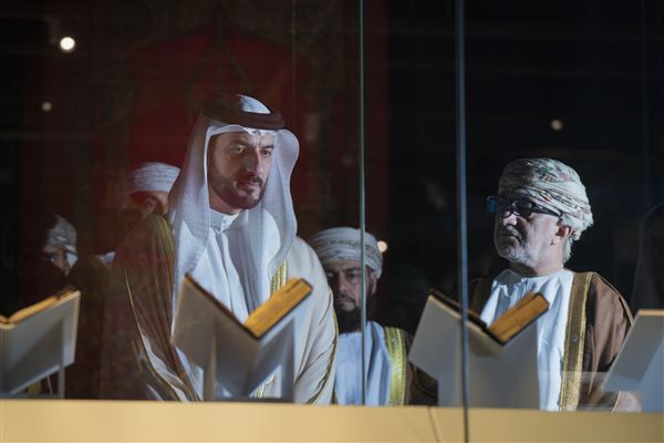 سلطان بن أحمد القاسمي يشهد افتتاح معرض 