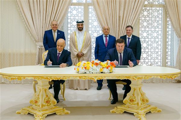 سلطان بن أحمد القاسمي يشهد توقيع جامعة الشارقة لعدد من مذكرات التفاهم مع الجامعات الروسية