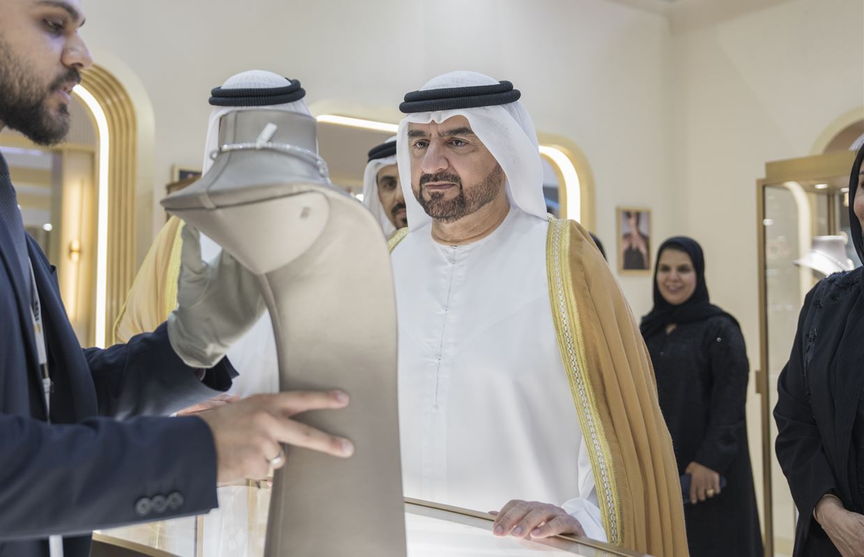 Abdullah bin Salem inaugurates Watch & Jewelry Show