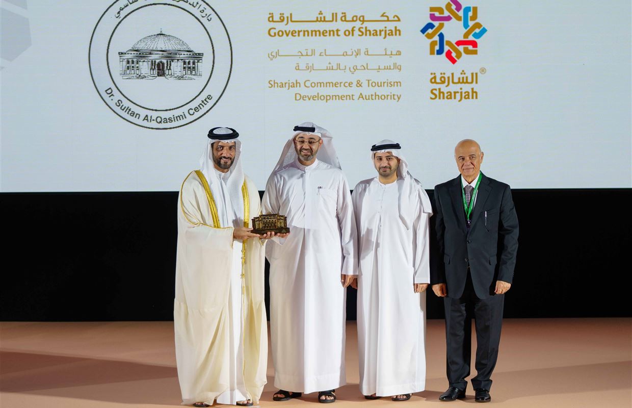 سلطان بن أحمد القاسمي يشهد انطلاق المؤتمر الثالث لرؤساء الجامعات العربية والروسية بجامعة الشارقة