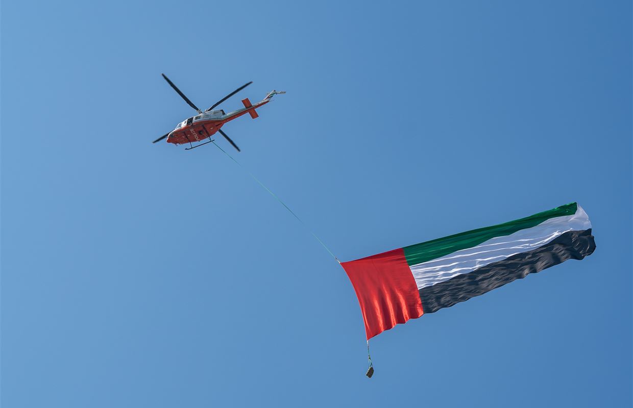 Salem bin Abdulrahman celebrates UAE’s Flag Day in Sharjah