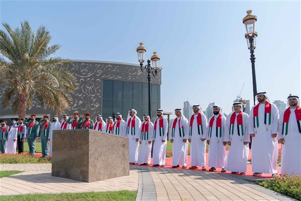 Salem bin Abdulrahman celebrates UAE’s Flag Day in Sharjah