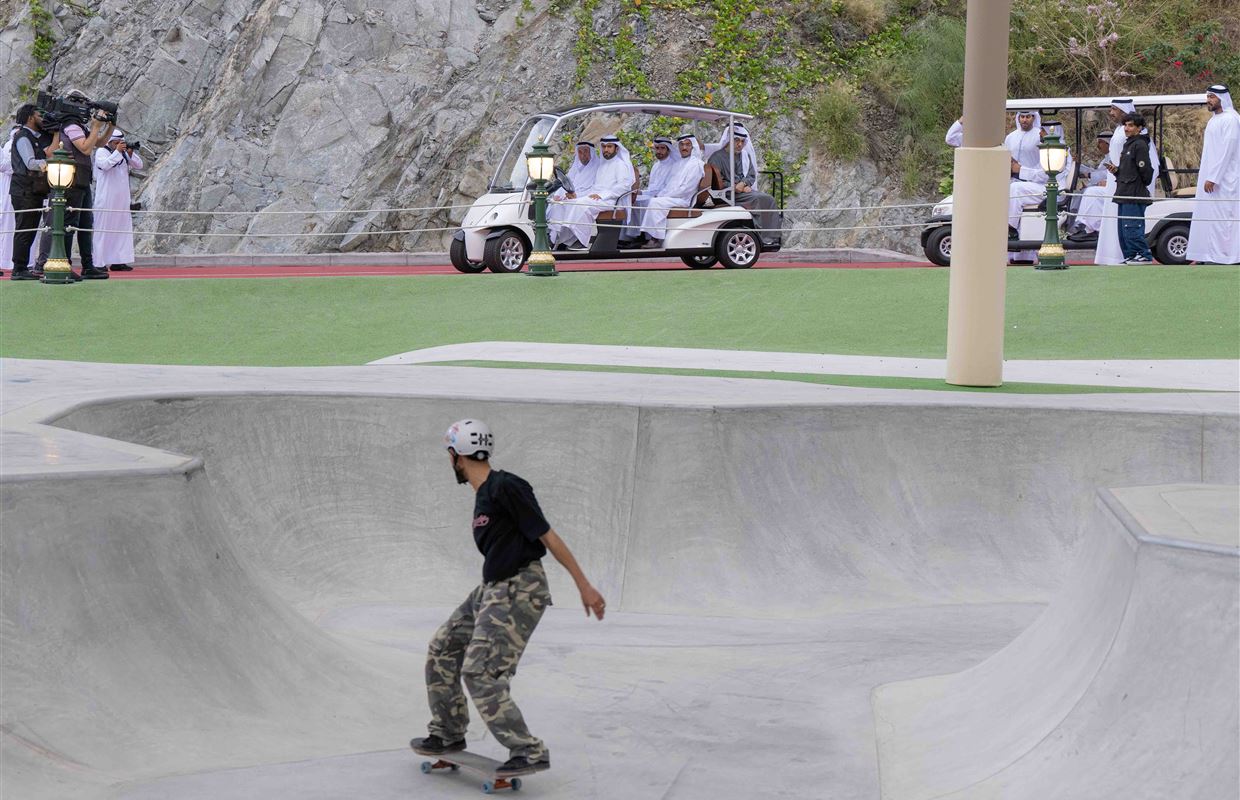 Sharjah Ruler inaugurates Hanging Gardens in Kalba