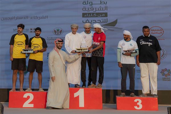 Sultan bin Ahmed honours Al Sharqiya Kalba Rowing winners