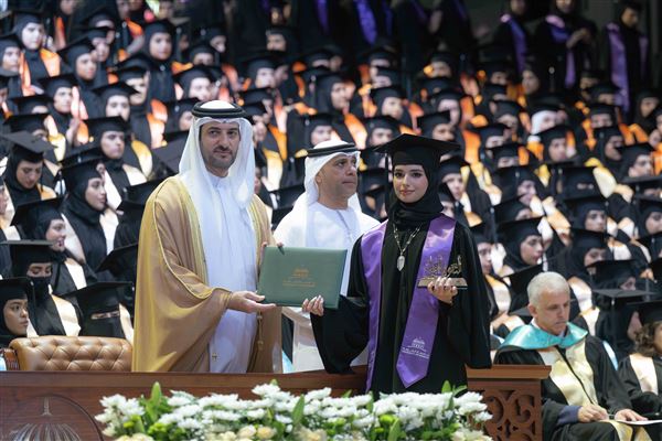 Sultan bin Ahmed attends UOS Fall 2024 Female Graduation Ceremony