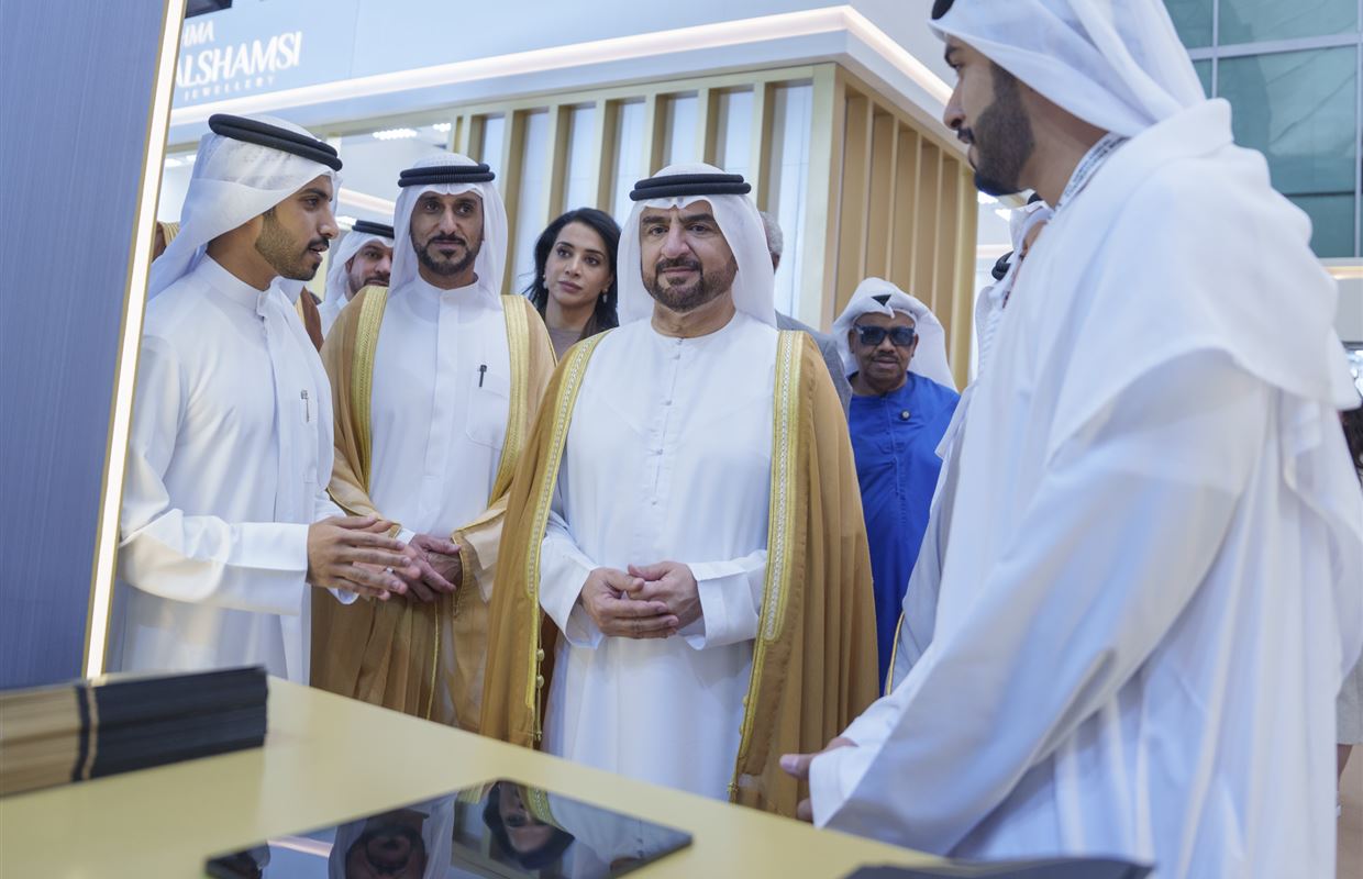 Abdullah bin Salem inaugurates Watch & Jewelry Show