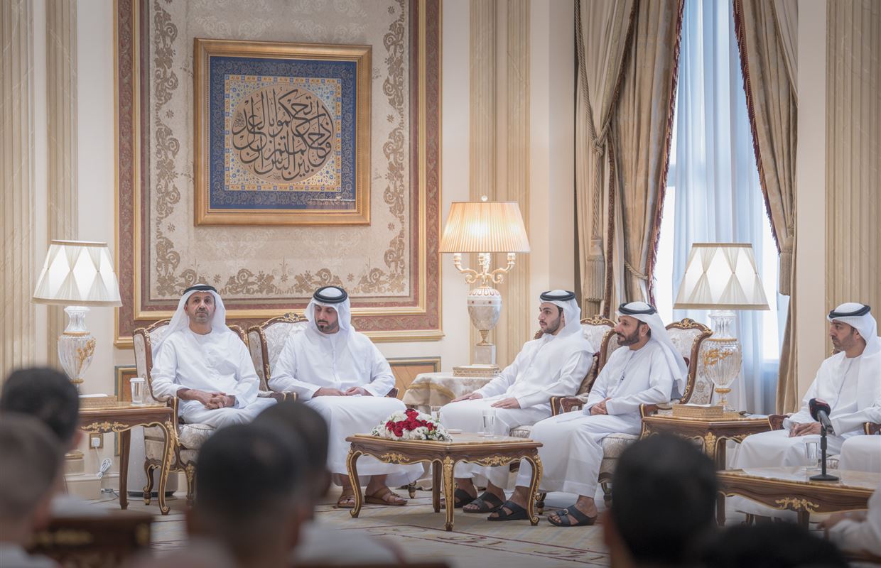 Sharjah Ruler receives Asian champions, grants team AED20mn reward