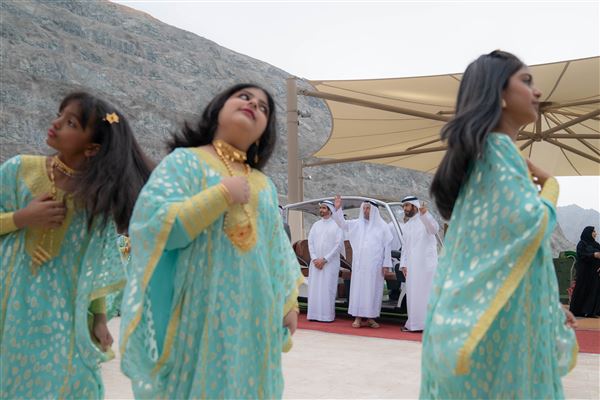 Sharjah Ruler inaugurates Hanging Gardens in Kalba