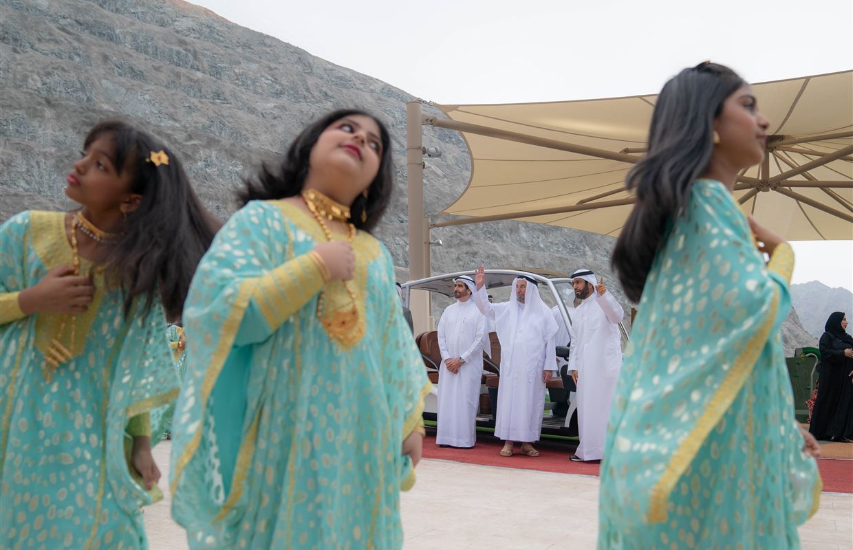 Sharjah Ruler inaugurates Hanging Gardens in Kalba