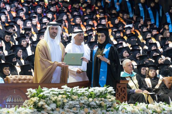 Sultan bin Ahmed attends UOS Fall 2024 Female Graduation Ceremony