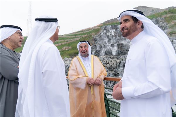 Sharjah Ruler inaugurates Hanging Gardens in Kalba