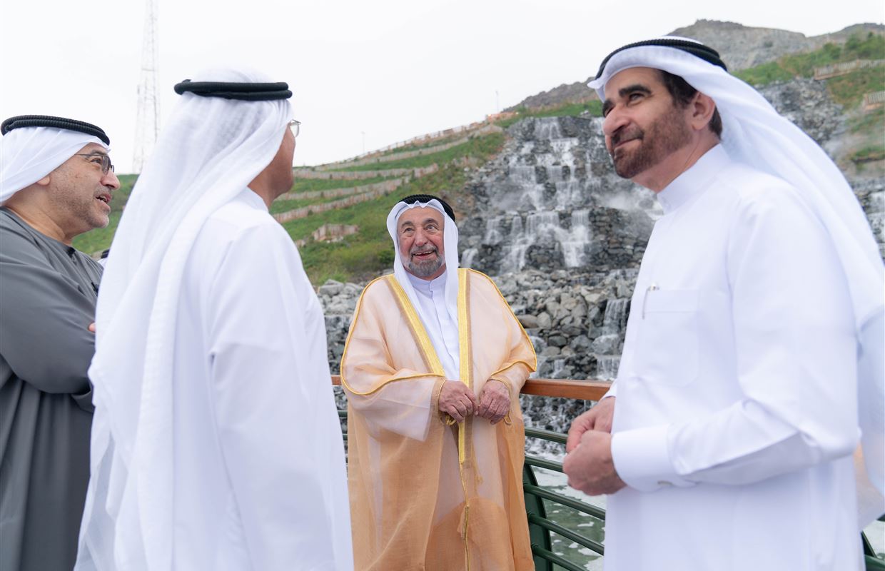 Sharjah Ruler inaugurates Hanging Gardens in Kalba