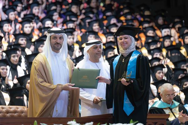 Sultan bin Ahmed attends UOS Fall 2024 Female Graduation Ceremony