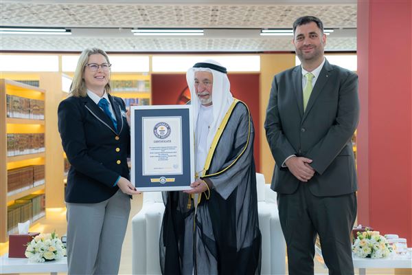 Sharjah Ruler receives Guinness certificate for Arabic Dictionary