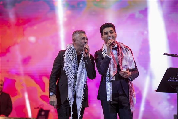 Omar Al Abdallat and Mohammed Assaf Rock Sharjah!