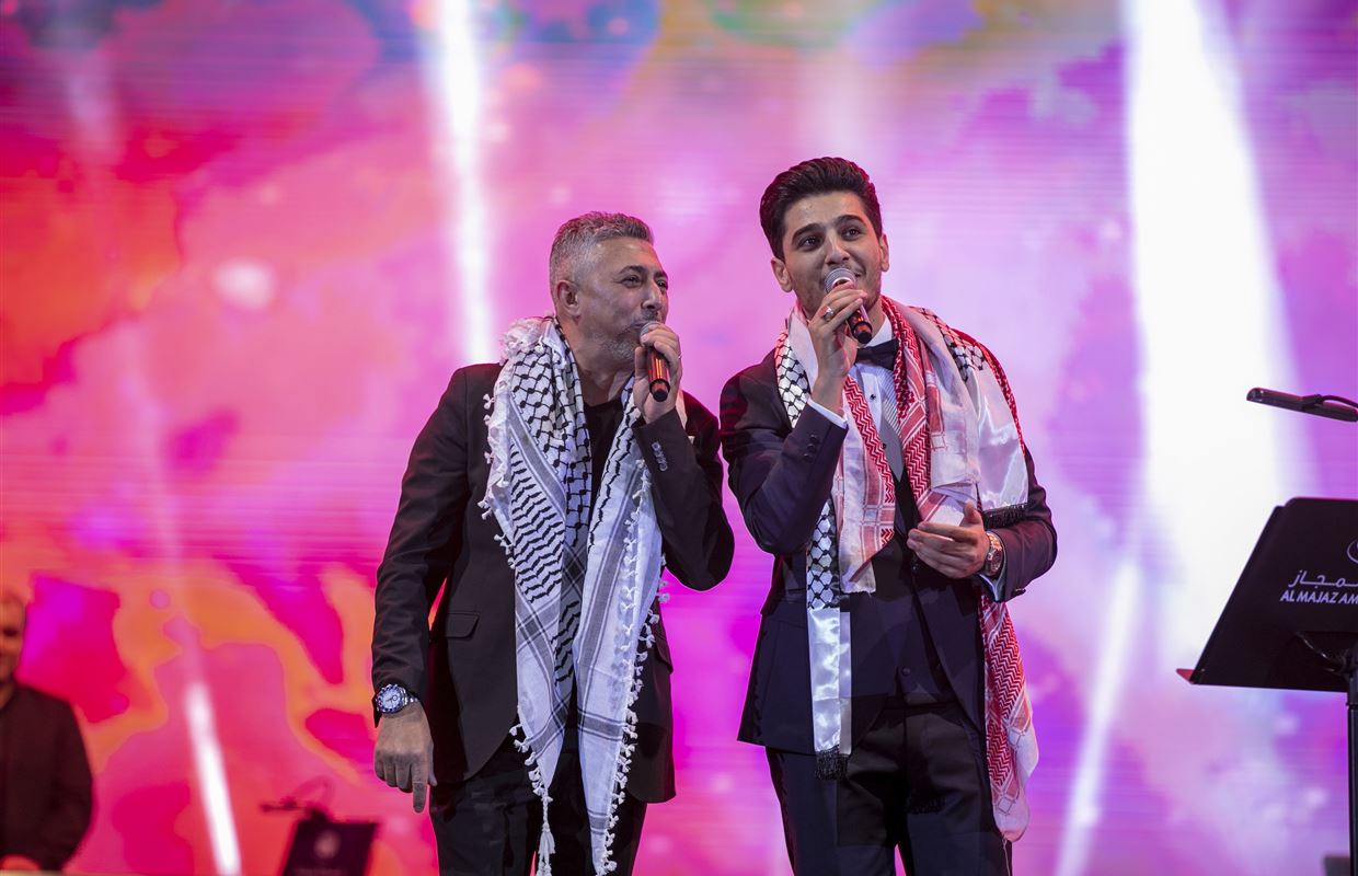 Omar Al Abdallat and Mohammed Assaf Rock Sharjah!