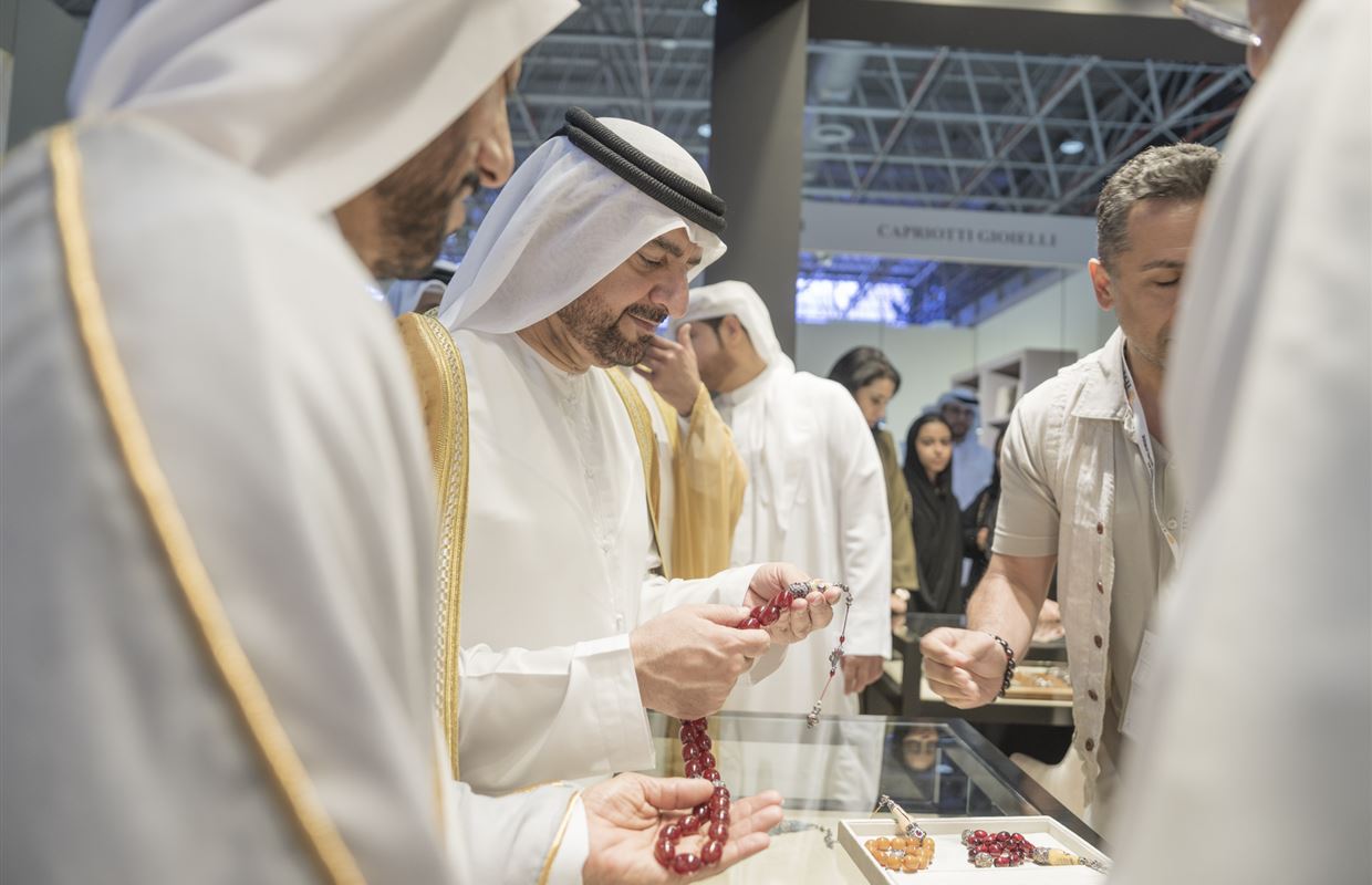 Abdullah bin Salem inaugurates Watch & Jewelry Show