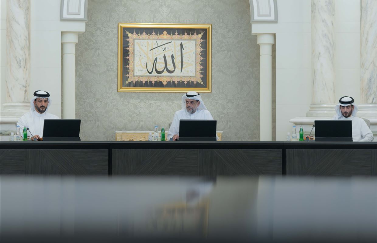 ولي عهد الشارقة يترأس اجتماع المجلس التنفيذي