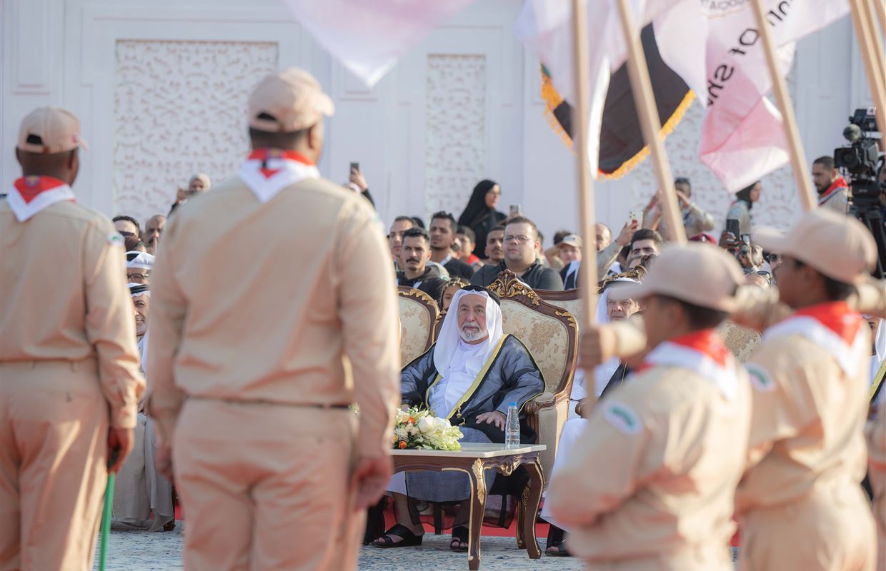 SHARJAH RULER INAUGURATES NEW BUILDING FOR SHARJAH SCOUT MISSION