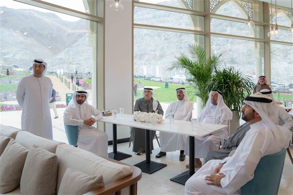 Sharjah Ruler inaugurates Hanging Gardens in Kalba