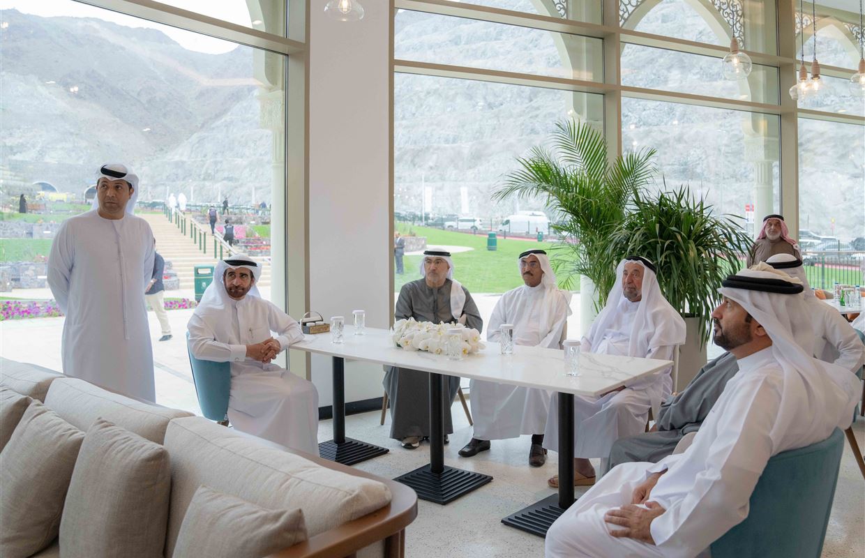 Sharjah Ruler inaugurates Hanging Gardens in Kalba