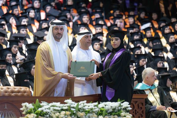 Sultan bin Ahmed attends UOS Fall 2024 Female Graduation Ceremony