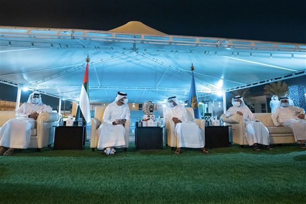 Sheikh Sultan bin Ahmed reviews best sports practices at Sharjah Police Officers Club