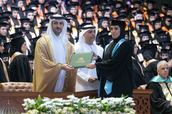 Sultan bin Ahmed attends UOS Fall 2024 Female Graduation Ceremony