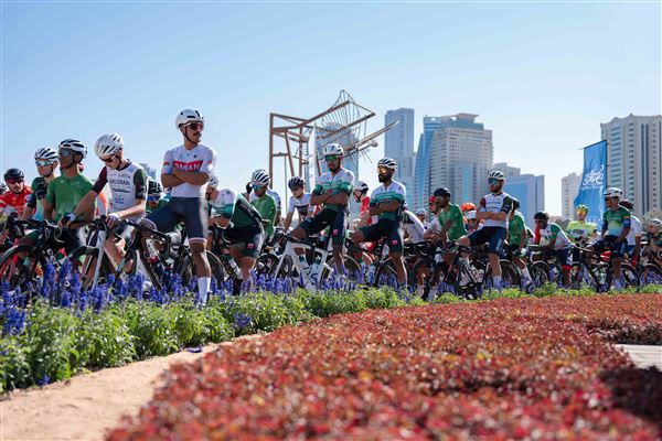 Salem bin Abdulrahman attends launch of 10th Sharjah Cycling Tour