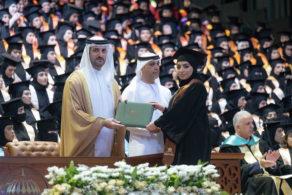 Sultan bin Ahmed attends UOS Fall 2024 Female Graduation Ceremony